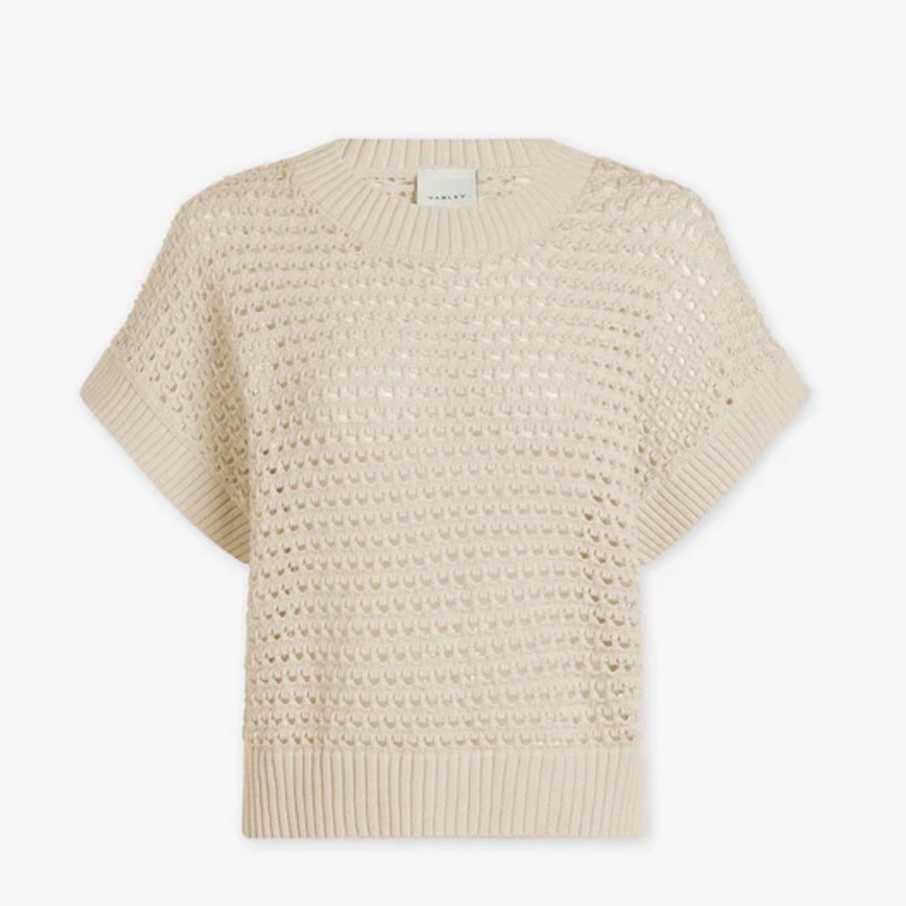 NWT Varley Juliana Knit Top sz M $110